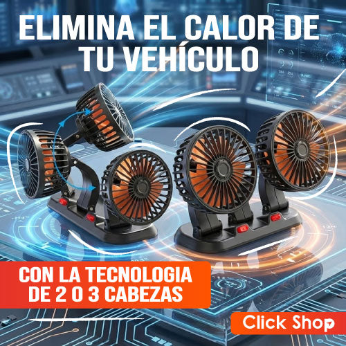 Ventilador para carro 360