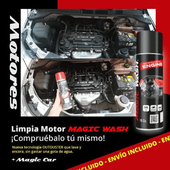 Limpia Motor 500 ml | Deja tu Motor como nuevo y Sin agua