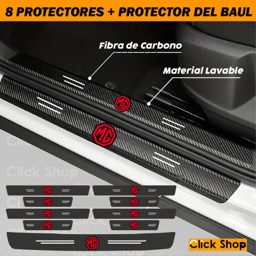 8 PROTECTORES +1 BAUL