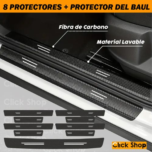 8 PROTECTORES +1 BAUL