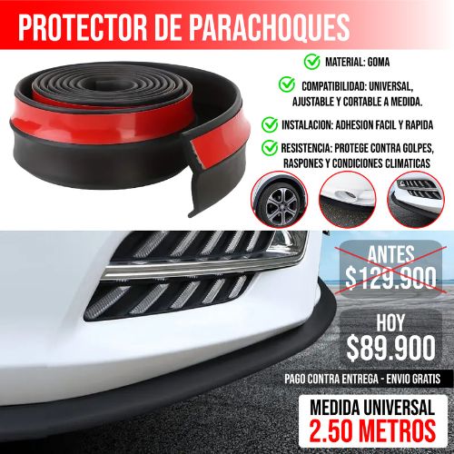 Protector parachoques universal