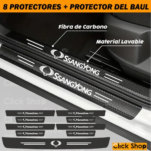 8 PROTECTORES +1 BAUL
