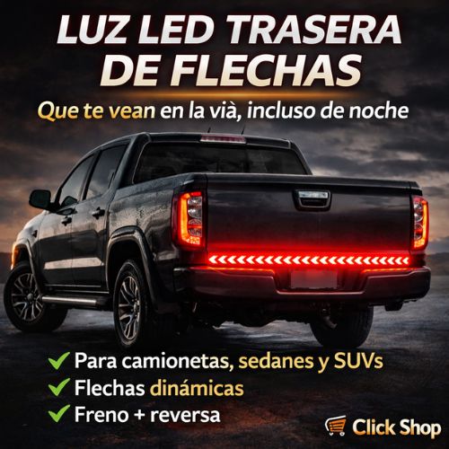 LUZ LED TRASERA FLECHAS 12V