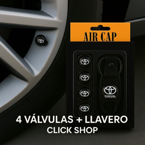 VALVULAS PARA CARRO + LLAVERO