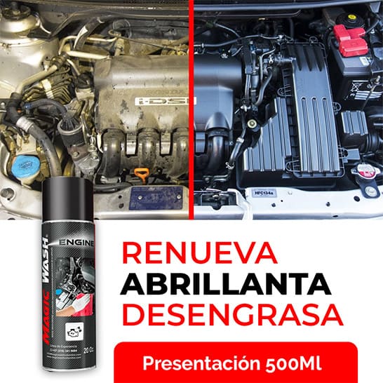 Limpia Motor 500 ml | Deja tu Motor como nuevo y Sin agua