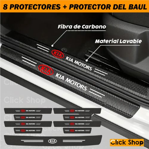 8 PROTECTORES +1 BAUL