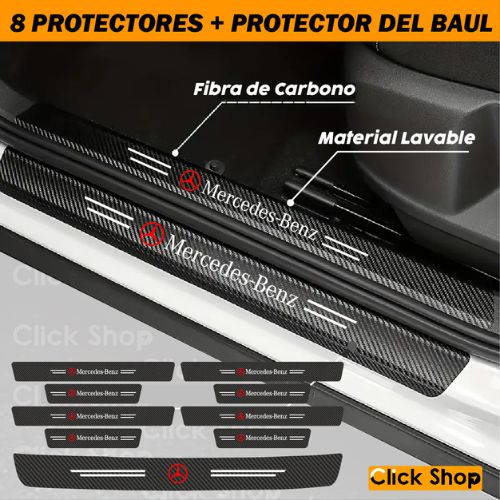 8 PROTECTORES +1 BAUL