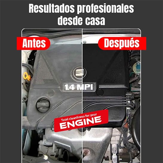 Limpia Motor 500 ml | Deja tu Motor como nuevo y Sin agua