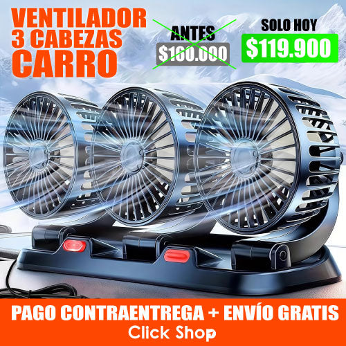 Ventilador para carro 360