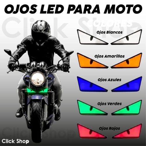 Ojos LED para moto