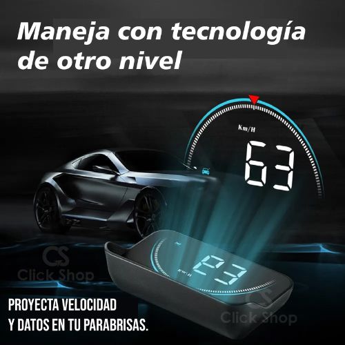 Proyector velocimetro digital