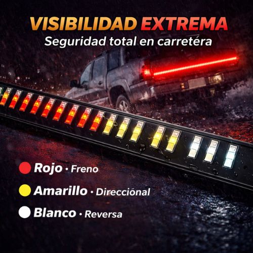 LUZ LED TRASERA PUNTOS 12V