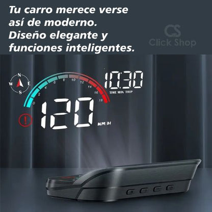 Proyector velocimetro digital