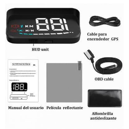 Proyector velocimetro digital