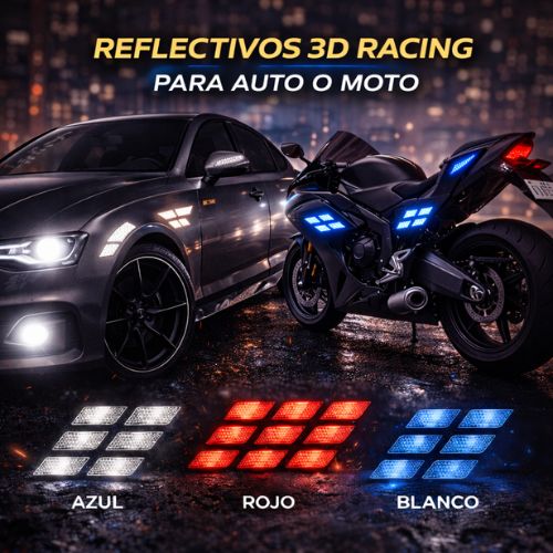 REFLECTIVOS 3D RACING