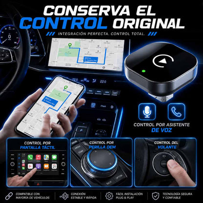 Adaptador Carplay inalámbrico