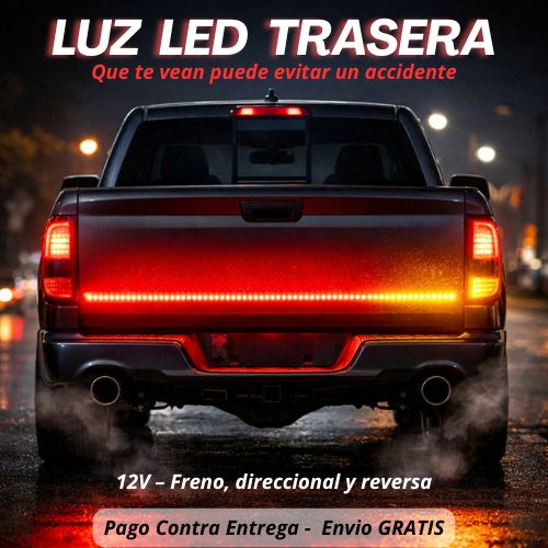 LUZ LED TRASERA PUNTOS 12V