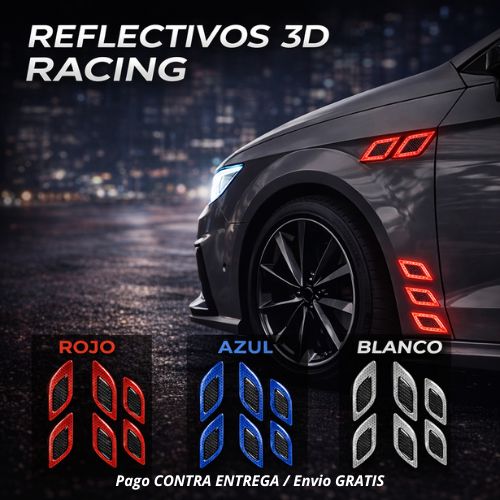 REFLECTIVOS 3D RACING