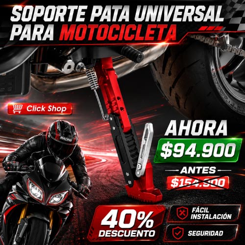PATA PARA MOTO (UNIVERSAL)