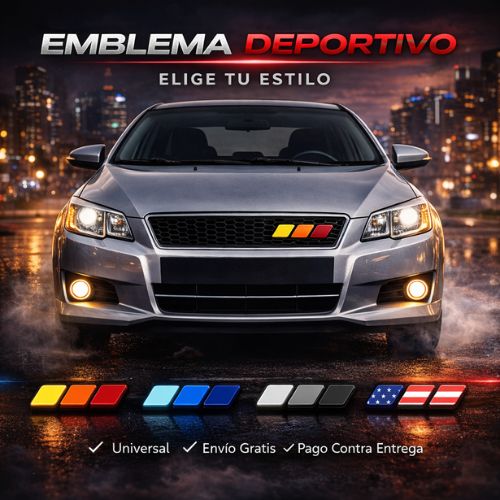 EMBLEMA DEPORTIVO TRICOLOR
