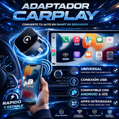Adaptador Carplay inalámbrico