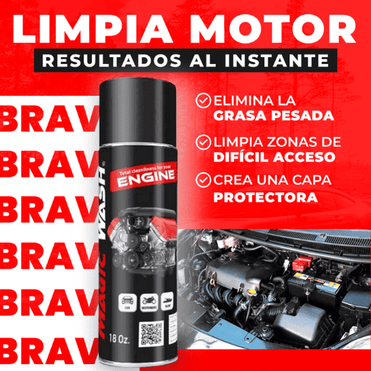 Limpia Motor 500 ml | Deja tu Motor como nuevo y Sin agua
