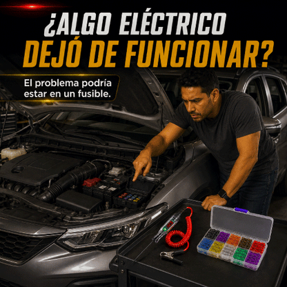 Set 120 Fusibles + Probador de Circuito