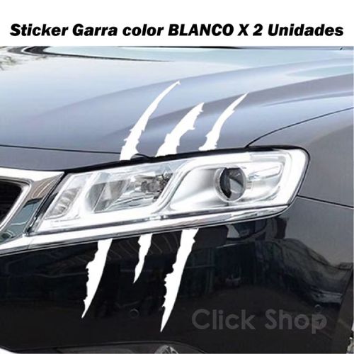 Sticker Garra para Carro X 2 Unidades