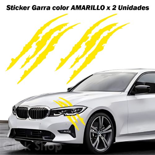 Sticker Garra para Carro X 2 Unidades