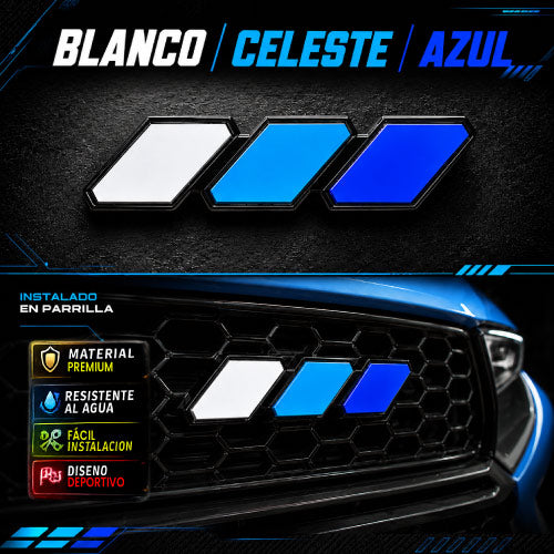 EMBLEMA DEPORTIVO TRICOLOR