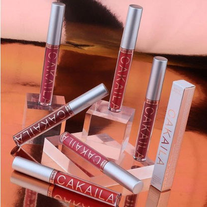 Set Exclusivo de 6 Labiales Mates Líquidos