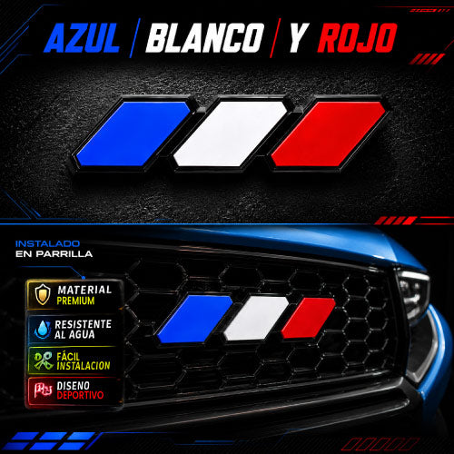 EMBLEMA DEPORTIVO TRICOLOR