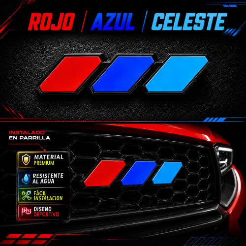 EMBLEMA DEPORTIVO TRICOLOR