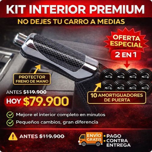KIT FRENO DE MANO + 10 AMORTIGUADORES