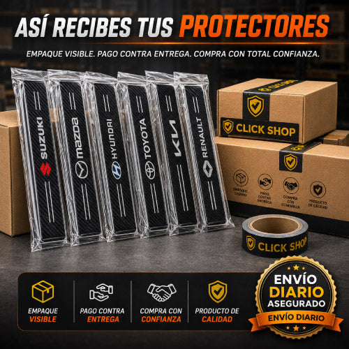 8 PROTECTORES +1 BAUL