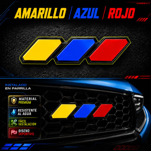 EMBLEMA DEPORTIVO TRICOLOR