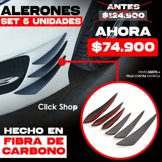 SET DE 6 ALERONES