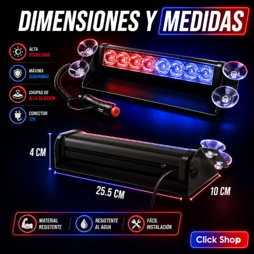LUZ LED DE ALERTA