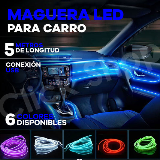 CINTA MANGUERA  LUZ LED X 5 METROS