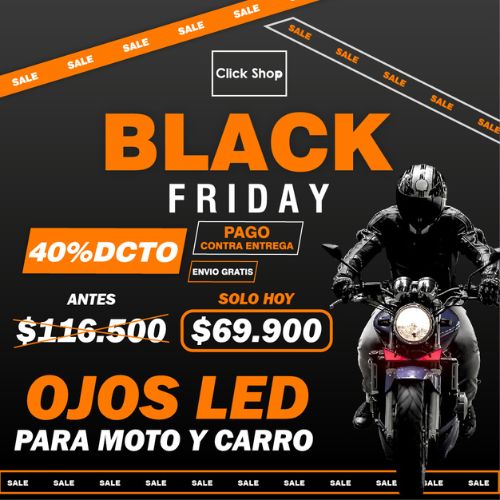 Ojos LED para moto