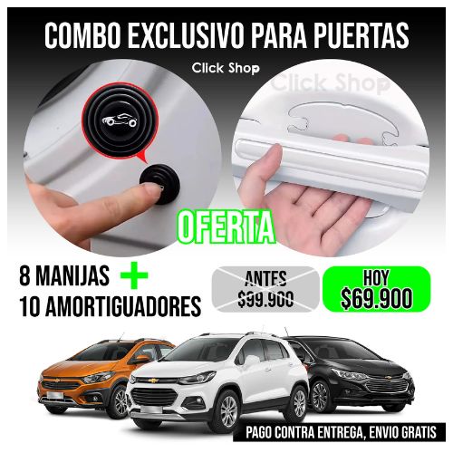 Combo 8 manijas+ 10 amortiguadores