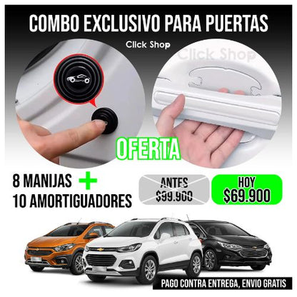 Combo 8 manijas+ 10 amortiguadores