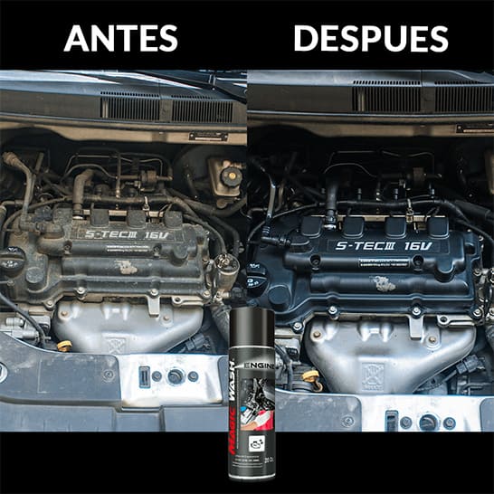 Limpia Motor 500 ml | Deja tu Motor como nuevo y Sin agua