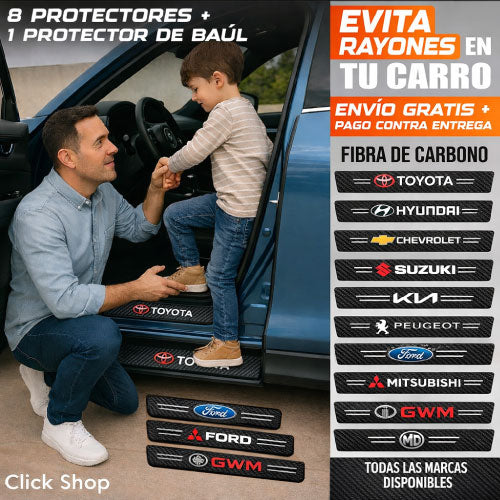 8 PROTECTORES +1 BAUL