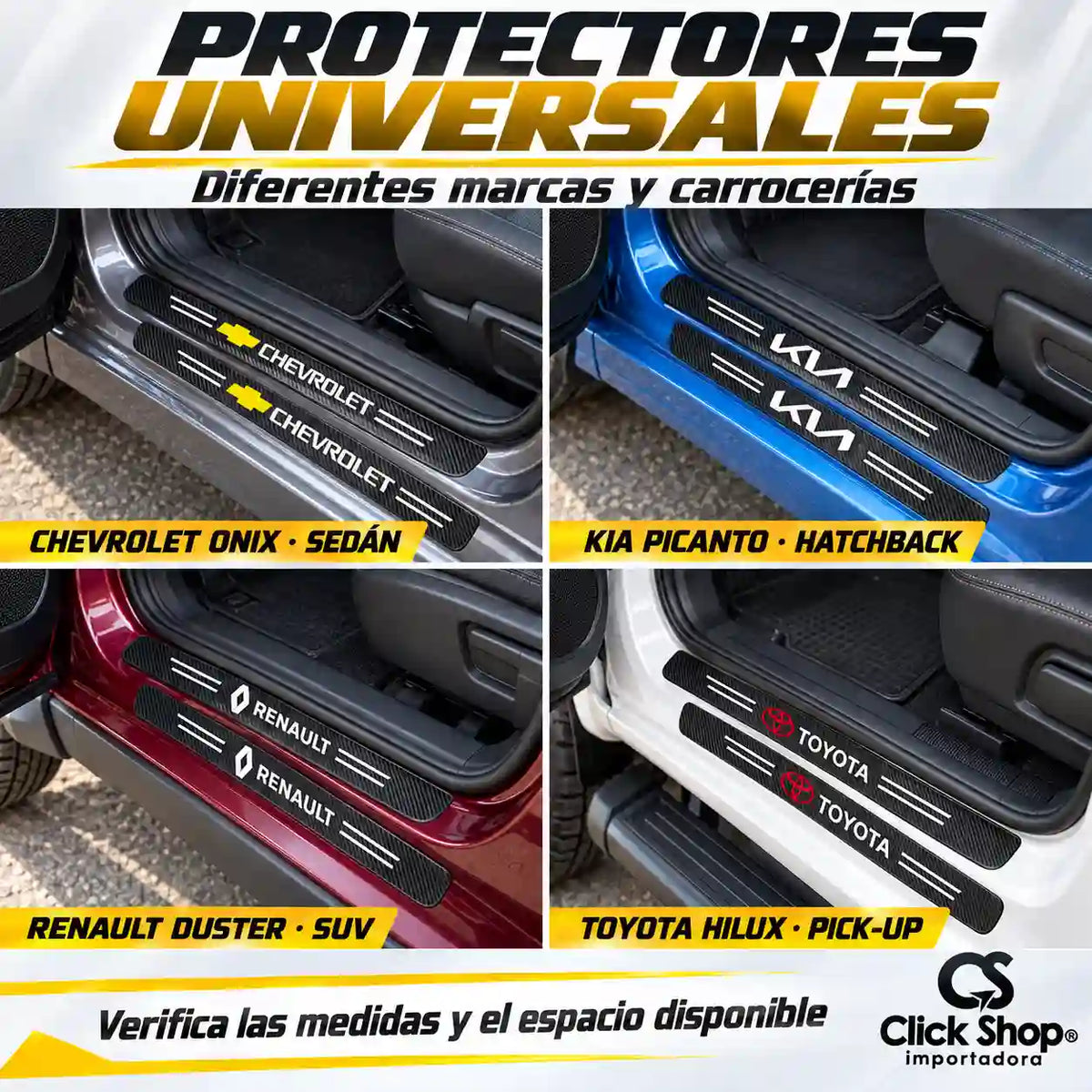 8 PROTECTORES +1 BAUL