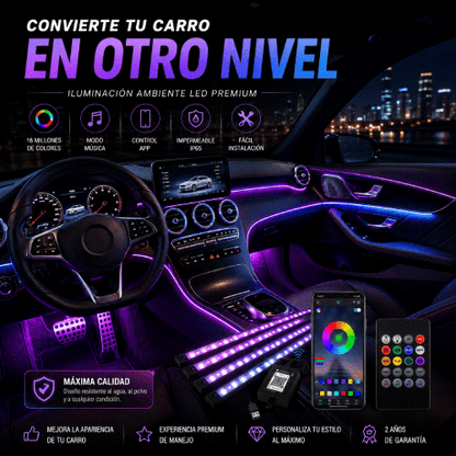LUCES LED X 4
