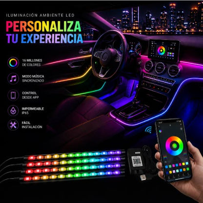 LUCES LED X 4