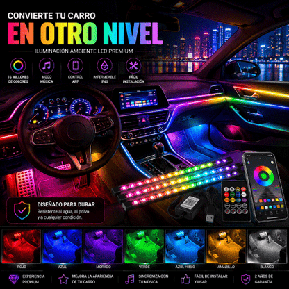 LUCES LED X 4