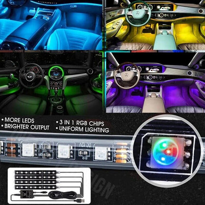 Luz Led RGB para carro